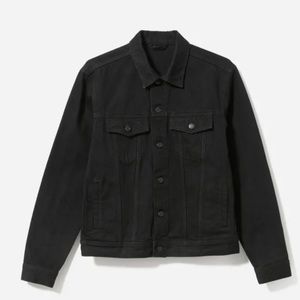 Everlane black denim jacket